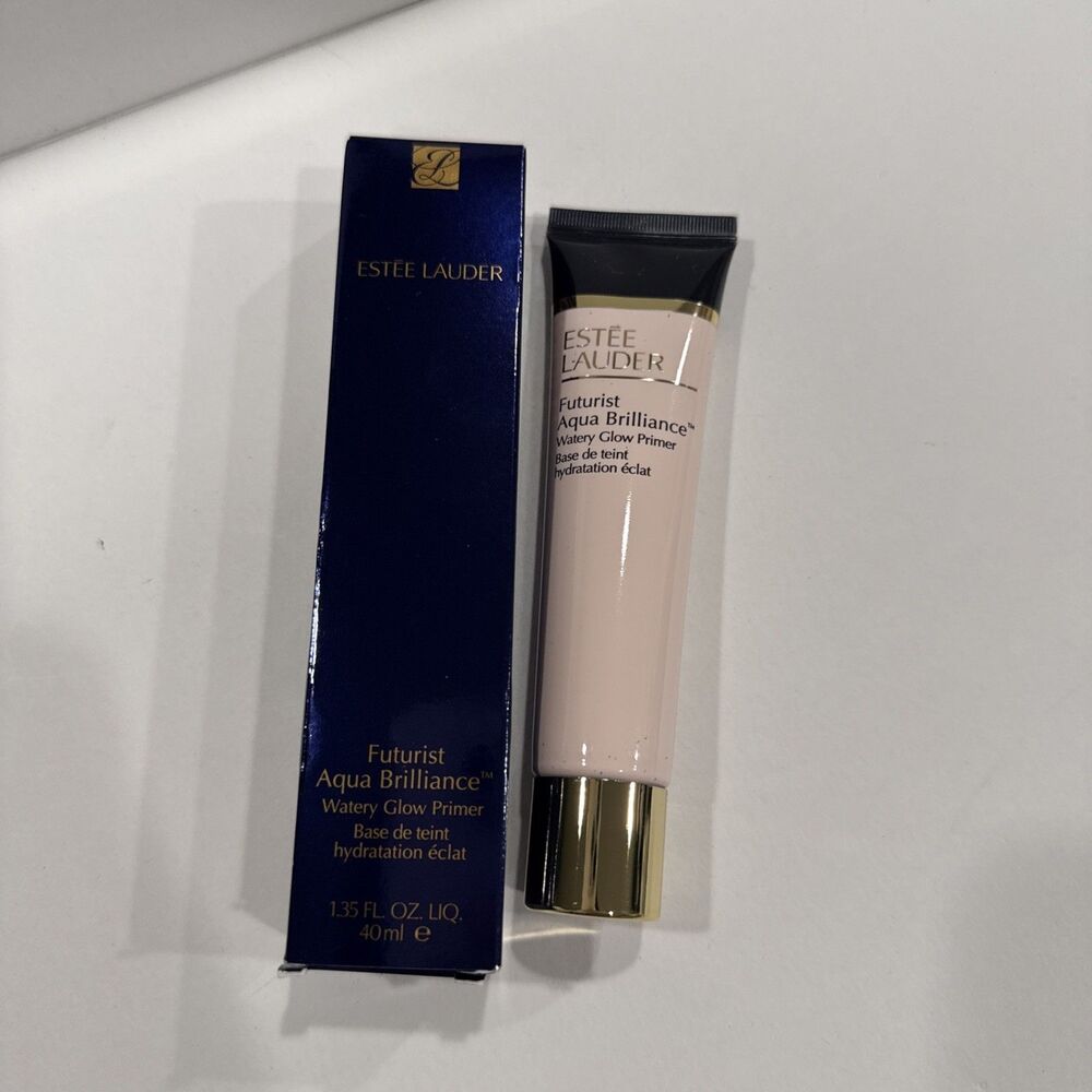Estee Lauder Futurist Aqua Brilliance Watery Glow Makeup Primer 1.4oz 40ml NIB
